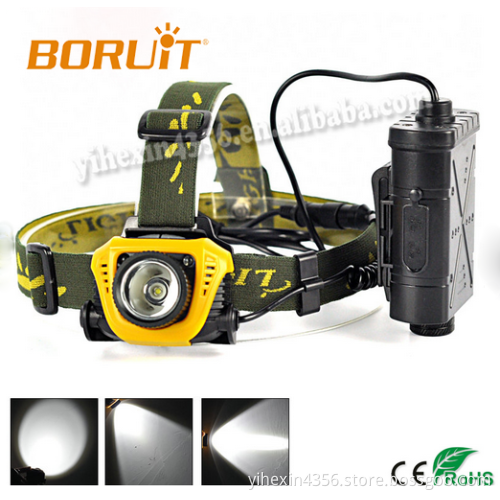 CREE High Power LED Rechargeable Headlamp With Sensor Function,USB Output Charging For Mobile Phone